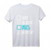 Eat Sleep Water Polo Repeat Funny Water Polo T-Shirt – Lustiges Wasserball Geschenk für Männer zu Geburtstag & Weihnachten