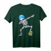Halloween Dabbing Skeleton Water Polo T-Shirt für Kinder – Lustiges Schwimm- und Halloween-Outfit für Jungen und Mädchen