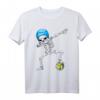 Halloween Dabbing Skeleton Water Polo T-Shirt für Kinder – Lustiges Schwimm- und Halloween-Outfit für Jungen und Mädchen