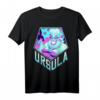 HapMonkey Little Mermaid Ursula Pop Art Portrait T-Shirt - Offiziell lizenzierte Meerjungfrauen Mode für Fans & Geburtstagsgeschenke