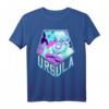 HapMonkey Little Mermaid Ursula Pop Art Portrait T-Shirt - Offiziell lizenzierte Meerjungfrauen Mode für Fans & Geburtstagsgeschenke