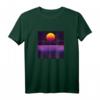 HapMonkey Retro T-Shirt im 80er Jahre Stil mit Vaporwave, Outrun & geometrischen Mustern