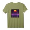 HapMonkey Retro T-Shirt im 80er Jahre Stil mit Vaporwave, Outrun & geometrischen Mustern