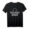 Techno Dad Festival EDM Rave Goa Tech House T-Shirt – Trendige Festival Kleidung für EDM- und Rave-Fans
