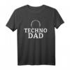 Techno Dad Festival EDM Rave Goa Tech House T-Shirt – Trendige Festival Kleidung für EDM- und Rave-Fans