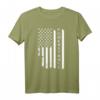 Power Stroke American Flag Vintage Distressed T-Shirt – Lustiges Patriotisches Geschenk für Geburtstag, 4. Juli, Weihnachten & mehr