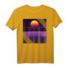80er Jahre Retro T-Shirt für den HapMonkey - Vaporwave, Synthwave & Outrun Design mit Neonfarben