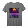 80er Jahre Retro T-Shirt für den HapMonkey - Vaporwave, Synthwave & Outrun Design mit Neonfarben