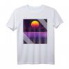 80er Jahre Retro T-Shirt für den HapMonkey - Vaporwave, Synthwave & Outrun Design mit Neonfarben