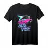 80's Vibe Retro Vaporwave Synthwave T-Shirt - Buntes Oldschool Mode Outfit für 80er & 90er Partys und Fans