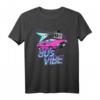 80's Vibe Retro Vaporwave Synthwave T-Shirt - Buntes Oldschool Mode Outfit für 80er & 90er Partys und Fans