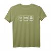 Eat Sleep Prep Gas Mask Prepper & Survivalist T-Shirt – Das perfekte Geschenk für Doomsday Preppers, Überlebenskünstler & Survival-Experten