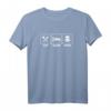 Eat Sleep Prep Gas Mask Prepper & Survivalist T-Shirt – Das perfekte Geschenk für Doomsday Preppers, Überlebenskünstler & Survival-Experten