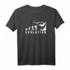 Cooles Bushcraft Evolution Outdoor T-Shirt für Natur- und Abenteuerliebhaber – Perfektes Geschenk für Jäger, Angler, Wanderer, Camper, Survival & Bushcraft Fans