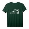 Cooles Bushcraft Evolution Outdoor T-Shirt für Natur- und Abenteuerliebhaber – Perfektes Geschenk für Jäger, Angler, Wanderer, Camper, Survival & Bushcraft Fans