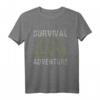 Survival Adventure T-Shirt – Bushcraft, Hiking, Prepper & Outdoor Outfilt für Naturerkundung und Überleben
