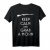 Keep Calm und Grab A Mosin T-Shirt für Preppers, Shooter & Militaria-Fans – Klassisch, robust & perfekt für Schießstand & Survival