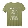 Keep Calm und Grab A Mosin T-Shirt für Preppers, Shooter & Militaria-Fans – Klassisch, robust & perfekt für Schießstand & Survival