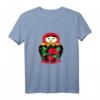 Matrjoschka Russland russische Puppe Geschenk Babuschka T-Shirt – Perfekt für Fans, Großmütter & als Souvenir