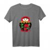 Matrjoschka Russland russische Puppe Geschenk Babuschka T-Shirt – Perfekt für Fans, Großmütter & als Souvenir