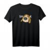 Beagle Hund Cartoon SHOOK Lustiges Doggo Meme T-Shirt – Perfekt für Hundefreunde, Beagle Fans & Social Media Meme Liebhaber