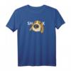 Beagle Hund Cartoon SHOOK Lustiges Doggo Meme T-Shirt – Perfekt für Hundefreunde, Beagle Fans & Social Media Meme Liebhaber