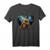 Star Wars Ewok In Front Of Village Portrait T-Shirt - Offiziell lizenziertes Star Wars Fan-Shirt