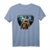 Star Wars Ewok In Front Of Village Portrait T-Shirt - Offiziell lizenziertes Star Wars Fan-Shirt