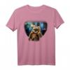 Star Wars Ewok In Front Of Village Portrait T-Shirt - Offiziell lizenziertes Star Wars Fan-Shirt