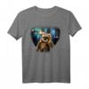 Star Wars Ewok In Front Of Village Portrait T-Shirt - Offiziell lizenziertes Star Wars Fan-Shirt