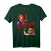 HapMonkey Chucky und Tiffany Love Kills T-Shirt - Offiziell Lizenzierter Horror Fanartikel für Horror- und Halloween-Fans