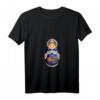 Russische Puppe T-Shirt mit V-Ausschnitt – Traditionelles Matroschka Design für Russland Fans und Souvenir-Liebhaber