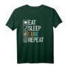 Eat Sleep Cube Repeat - Speed Cubing T-Shirt für Würfelliebhaber, Rätsel- und Logikspiel-Fans, perfektes Geschenk für Würfel-Enthusiasten