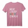 Eat Sleep Cube Repeat - Speed Cubing T-Shirt für Würfelliebhaber, Rätsel- und Logikspiel-Fans, perfektes Geschenk für Würfel-Enthusiasten