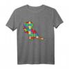 Autismus-Bewusstsein Puzzle Dino Autist T-Shirt – Unterstütze den Autism Awareness Day mit stylischer Kleidung für Autist Fans