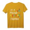 I'm a Proud Autism Friend Awareness Puzzle Ribbon T-Shirt – Unterstützung für Autismus-Bewusstseinsmonat & Community Walks