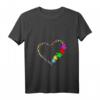 Herz-Puzzle Autismus T-Shirt für Unterstützung und Liebe – Geschenk zum Valentinstag, Bewusstseins-Tag & für Familien