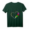Herz-Puzzle Autismus T-Shirt für Unterstützung und Liebe – Geschenk zum Valentinstag, Bewusstseins-Tag & für Familien
