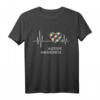 Autismus Bewusstsein Puzzle Herzschlag T-Shirt – Buntes Autism Awareness Shirt für Kinder, Teenager & Erwachsene, ideales Geschenk für Familien und Unterstützer