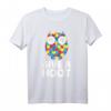 Give a Hoot Eule Autismus Awareness T-Shirt mit Puzzle - Unterstütze Autismus-Bewusstsein für Familie und Freunde