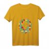 Damen Autismus-Bewusstseins-Puzzle T-Shirt mit Löwe Motiv und V-Ausschnitt – Unterstütze die Autismus-Community