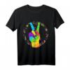 Peace Love Autism Puzzle Pieces Awareness T-Shirt – Unterstütze Autismus-Wissen & Bewusstsein, ideales Geschenk für Familien & Aktivisten