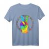 Peace Love Autism Puzzle Pieces Awareness T-Shirt – Unterstütze Autismus-Wissen & Bewusstsein, ideales Geschenk für Familien & Aktivisten
