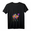 Damen Kamel Dromedar Puzzle Autism T-Shirt mit V-Ausschnitt – Unterstütze Autismus-Bewusstsein mit stilvollem Tier- und Puzzle-Design