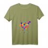 Damen Kamel Dromedar Puzzle Autism T-Shirt mit V-Ausschnitt – Unterstütze Autismus-Bewusstsein mit stilvollem Tier- und Puzzle-Design