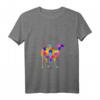 Damen Kamel Dromedar Puzzle Autism T-Shirt mit V-Ausschnitt – Unterstütze Autismus-Bewusstsein mit stilvollem Tier- und Puzzle-Design