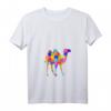 Damen Kamel Dromedar Puzzle Autism T-Shirt mit V-Ausschnitt – Unterstütze Autismus-Bewusstsein mit stilvollem Tier- und Puzzle-Design