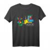 Kinder Bulldozer Puzzle T-Shirt für Autismus Awareness – Unterstützende Kleidung für Jungen, Kleinkinder und Kinder zum Welt-Autismus-Bewusstseinstag und im Bewusstseinsmonat