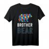 Brother Bear World Autism Awareness Day Puzzle Piece T-Shirt – Unterstützung & Stolz für die Autismus-Community zum Welt-Autismustag