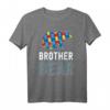 Brother Bear World Autism Awareness Day Puzzle Piece T-Shirt – Unterstützung & Stolz für die Autismus-Community zum Welt-Autismustag